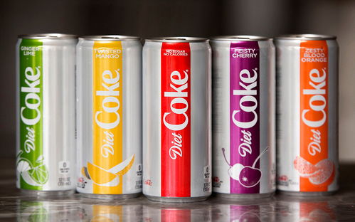 健怡可樂新增四種水果口味,會比櫻桃味可樂更奇葩嗎